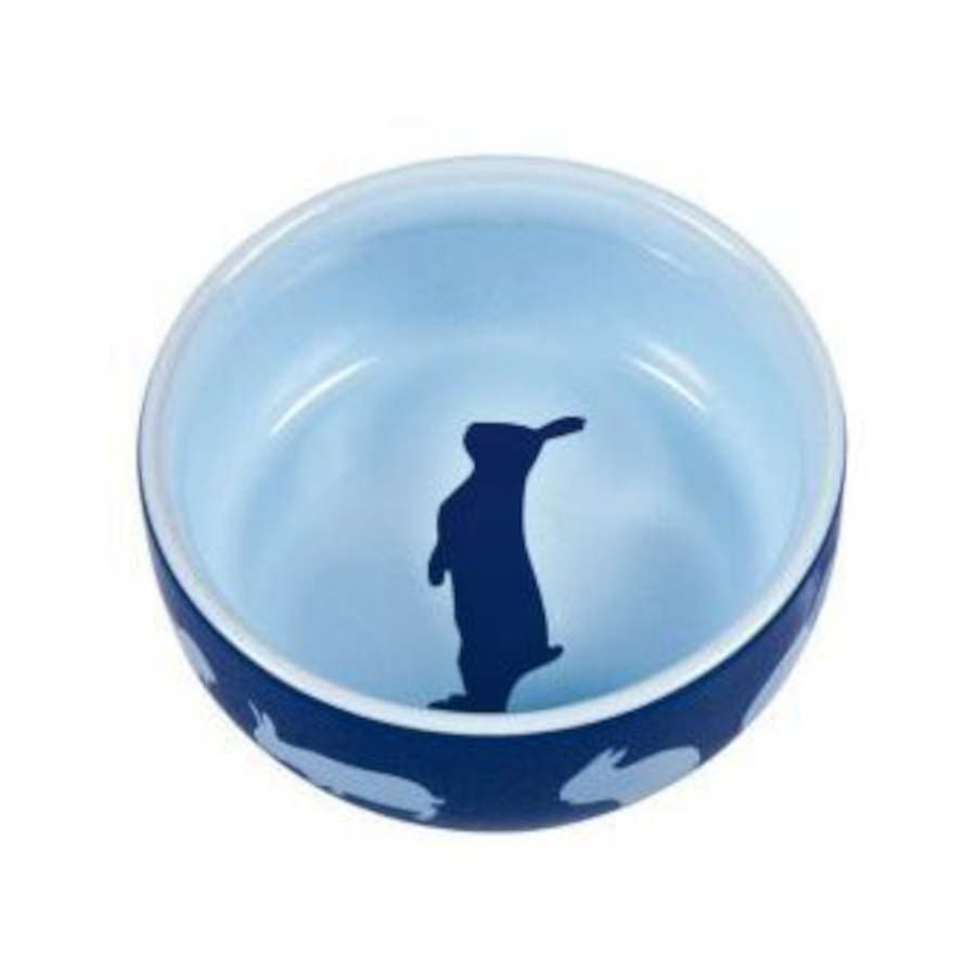 250 ml Trixie Motivos Coelhos Comedor de Cerámica para roedores