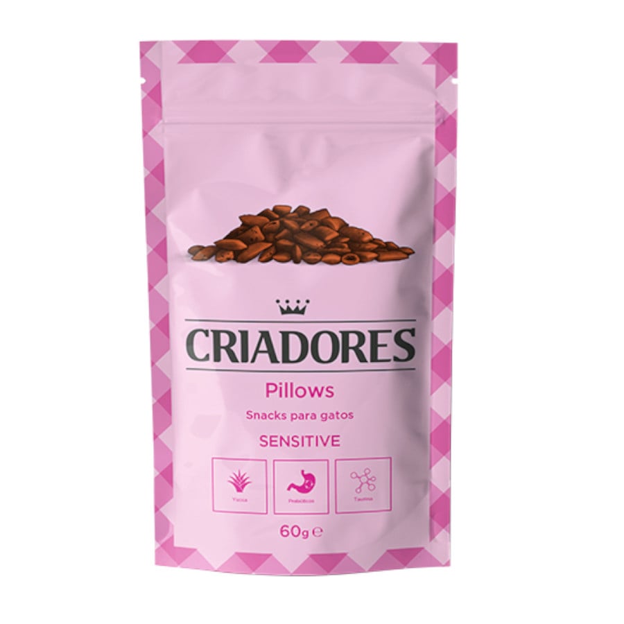 60 g Criadores Snacks Sensitive para gatos