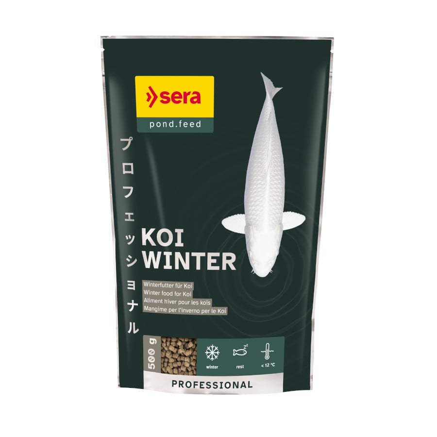 Sera Koi Professional Inverno Comida de férias para peixes carpa