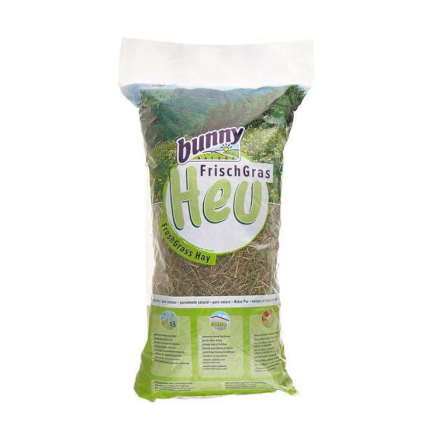 3 KG Bunny Nature FrischGrass Feno de Prado para coelhos anões e roedores