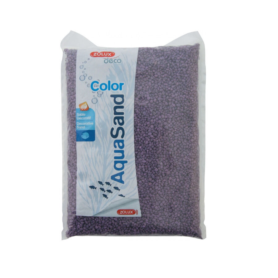 1 kg 1 kg Zolux AquaSand Roxo para aquários