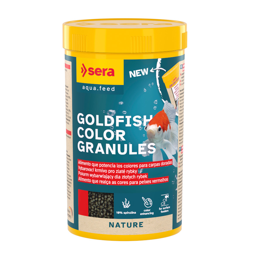 1 L Sera Goldy Color Spirulina Nature Alimento para peixes