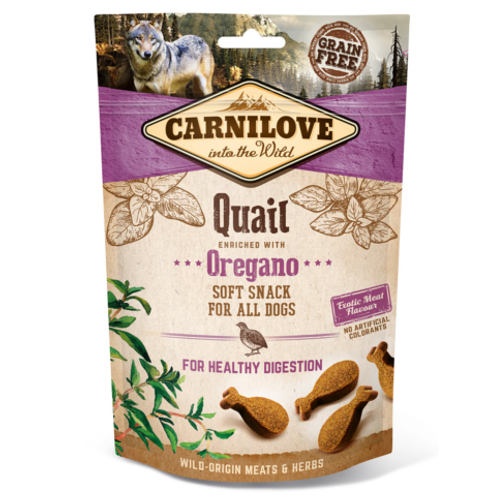 0.2 KG Carnilove Biscoitos Soft Codorniz e Oregão para cães