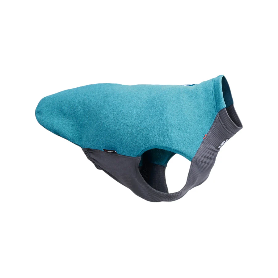 Non-stop Dogwear Trail Quest Camisola Polar Azul e Cinzento para cães