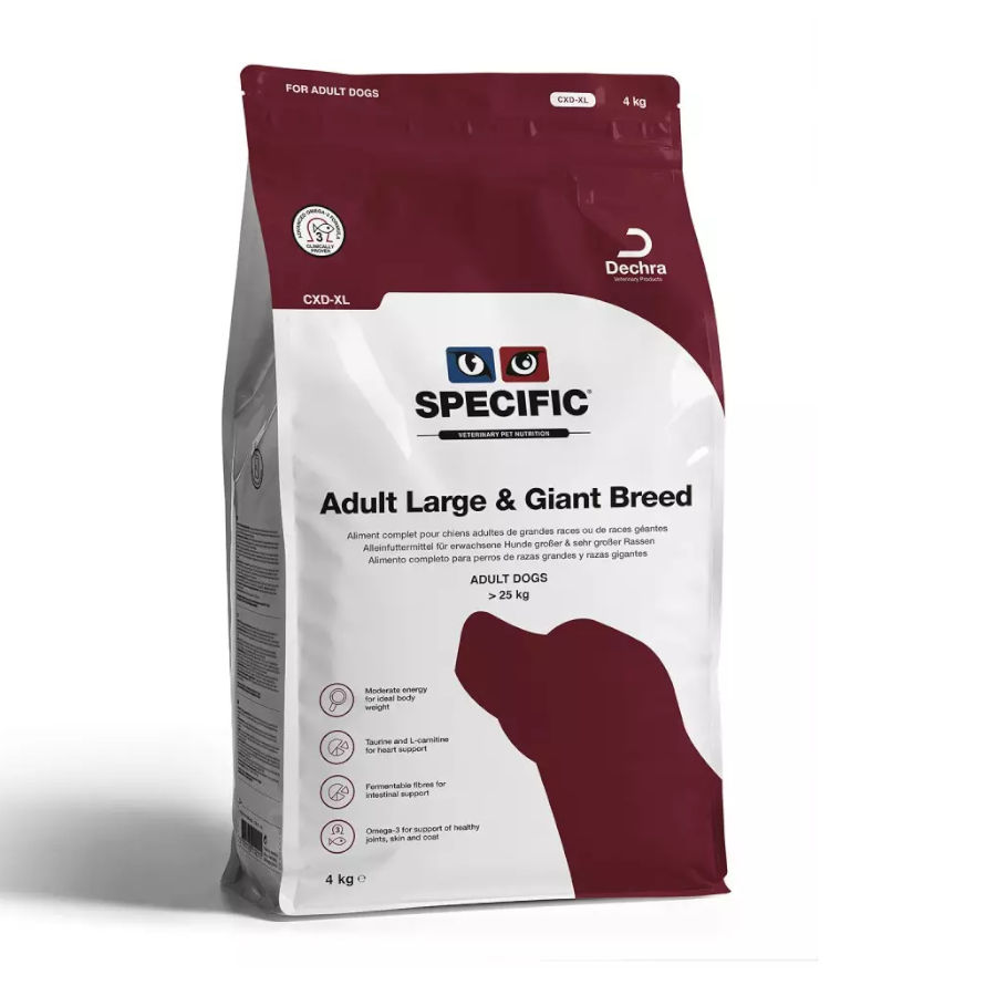 4 KG Specific CXD-XL Adult Large & Giant ração para cães