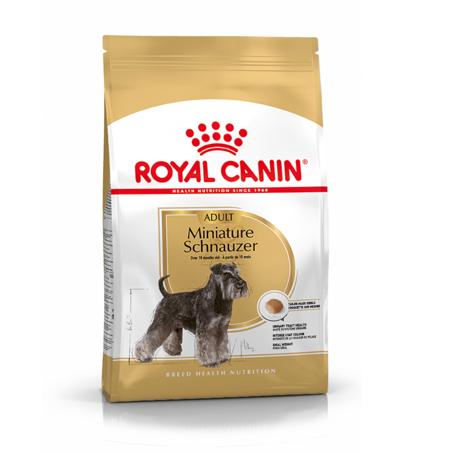 7.5 KG Royal Canin Adulti Schnauzer Miniatura ração para cães