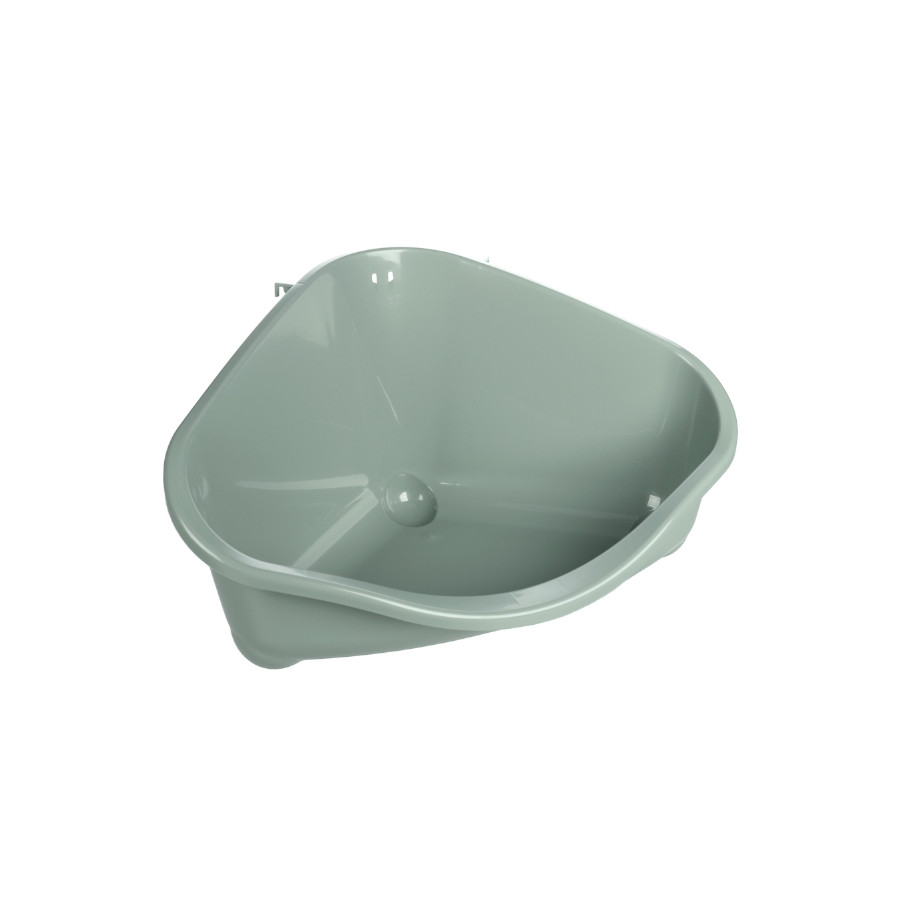 S Flamingo Inodoro Esquinera Kapi para roedores