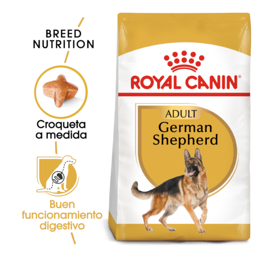 2 x 11 kg Royal Canin Adult Pastor Alemão ração para cães Pack poupança!