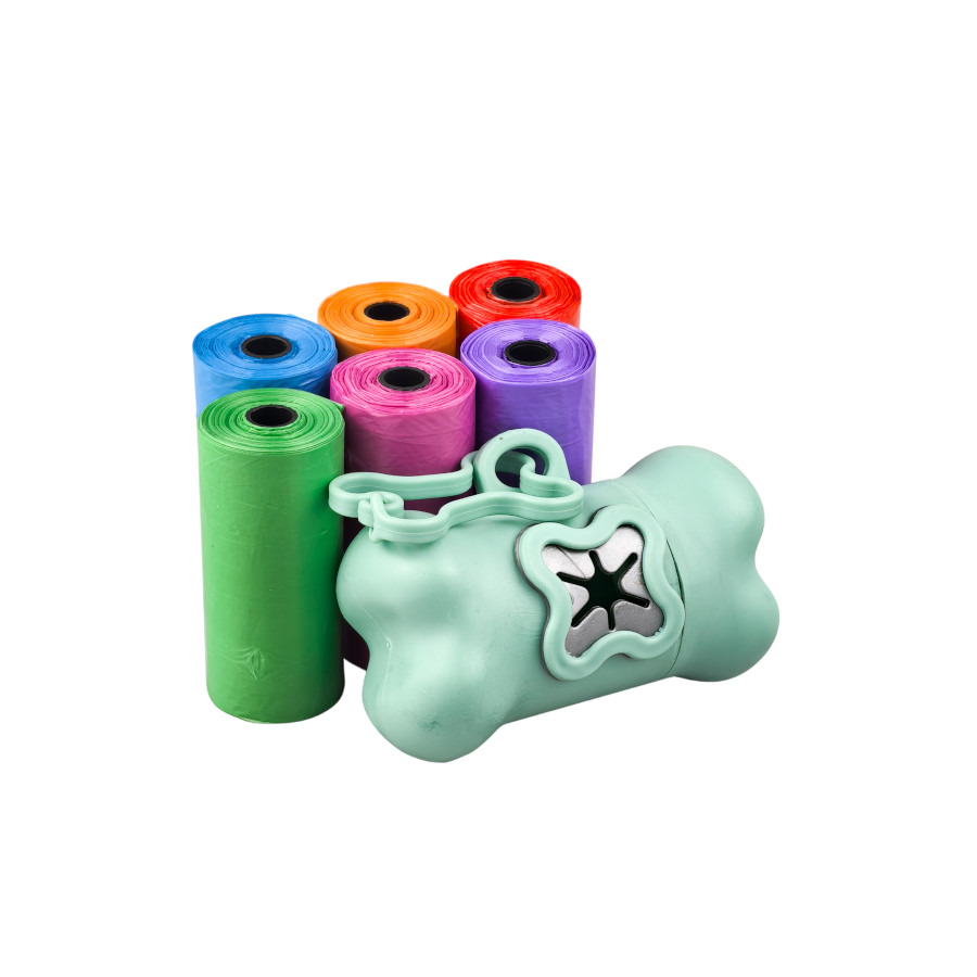 Nice Care Pack Dispensador e sacos higiénicos para cães