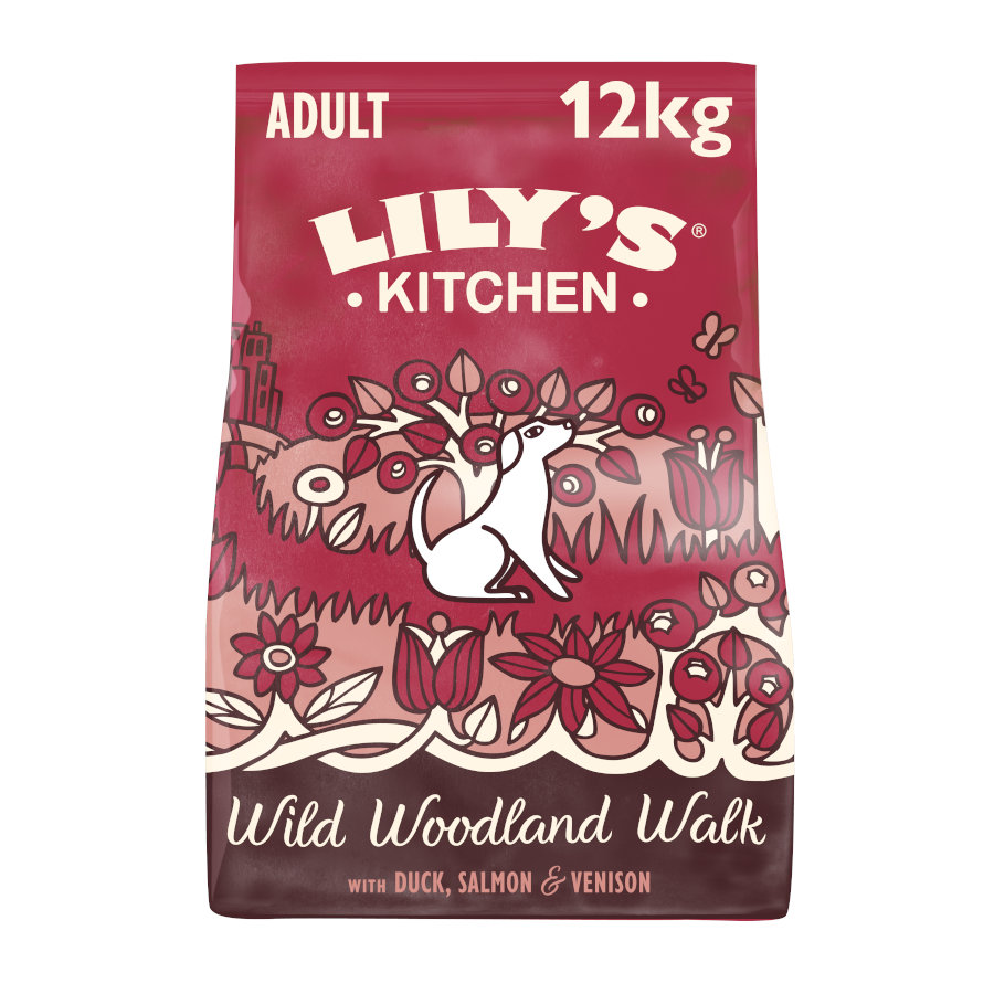 12 kg Lily's Kitchen Adult Veado e Pato ração para cães