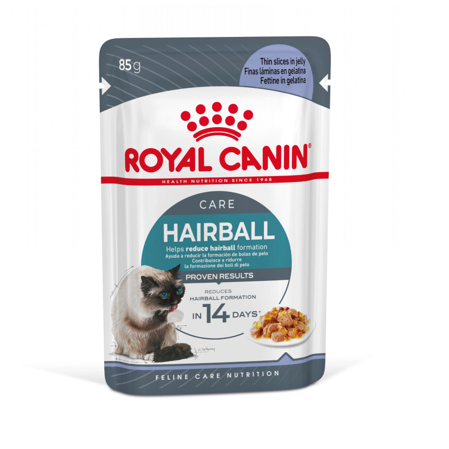 Royal Canin Hairball Care Saquetas em Gelatina para gatos