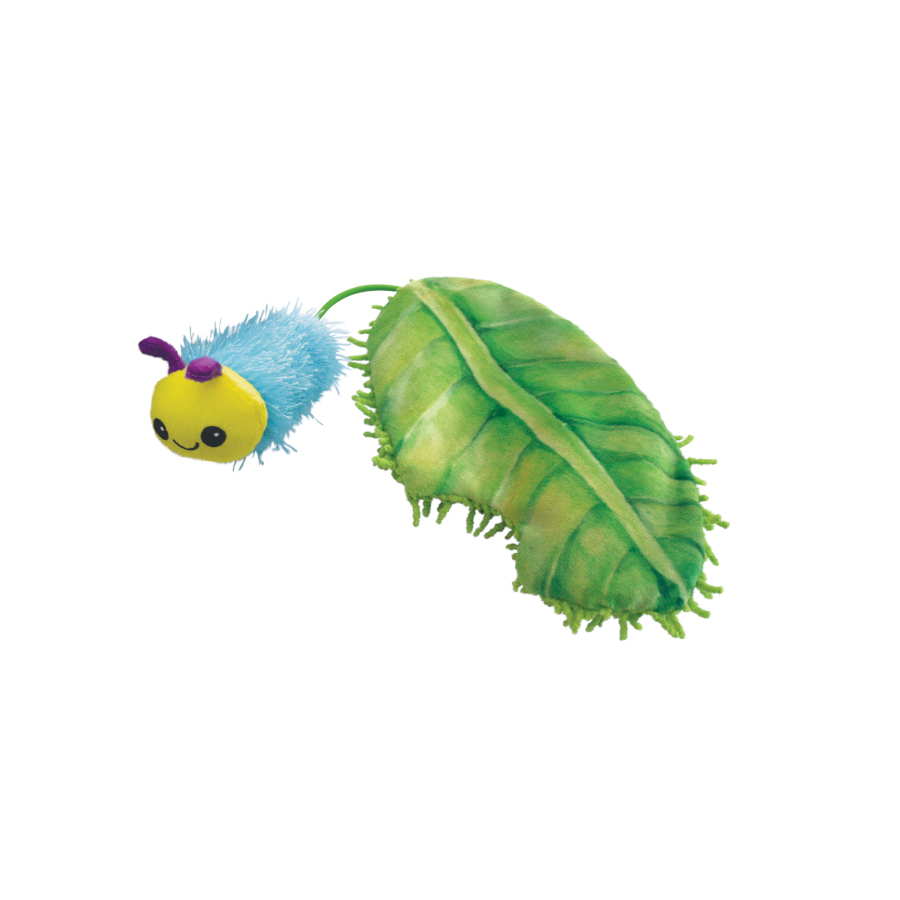 Kong Flingaroo Lagarta de peluche para gatos