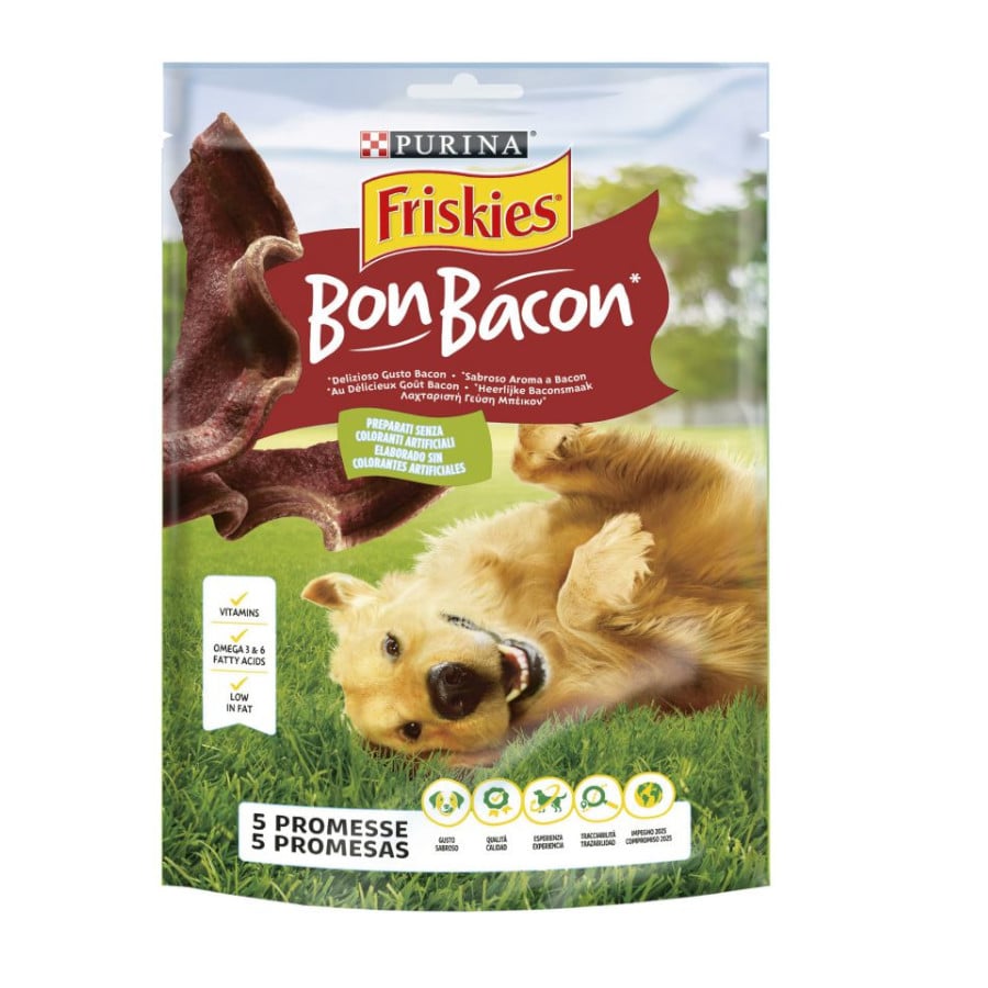 1035 kg Aperitivo Friskies Bon Bacon para cães