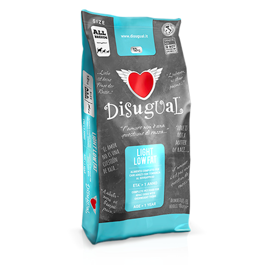 12 KG 12 kg Disugual Adult Light Low Fat ração para cães