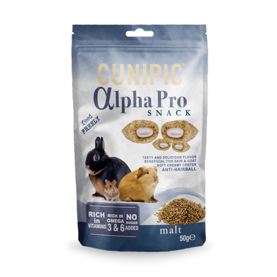 0.05 KG Cunipic Alpha Pro Doces Malte para roedores