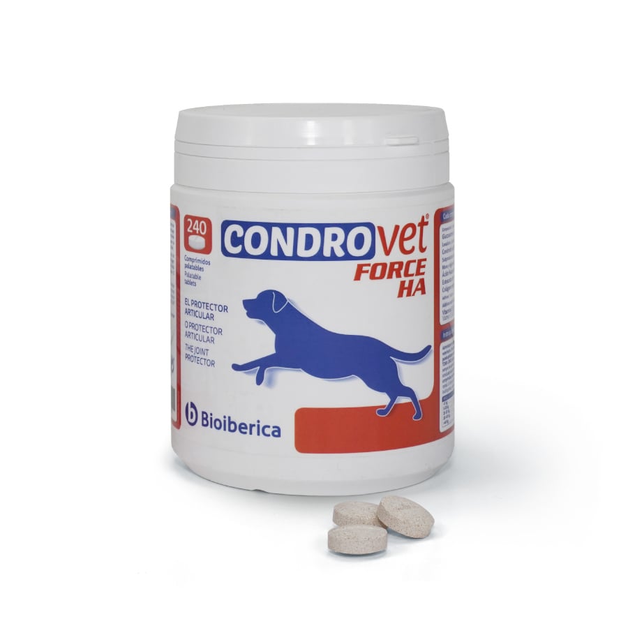 0.356 KG Condrovet Force HA Condroprotetor para o desgaste das articulações em cães