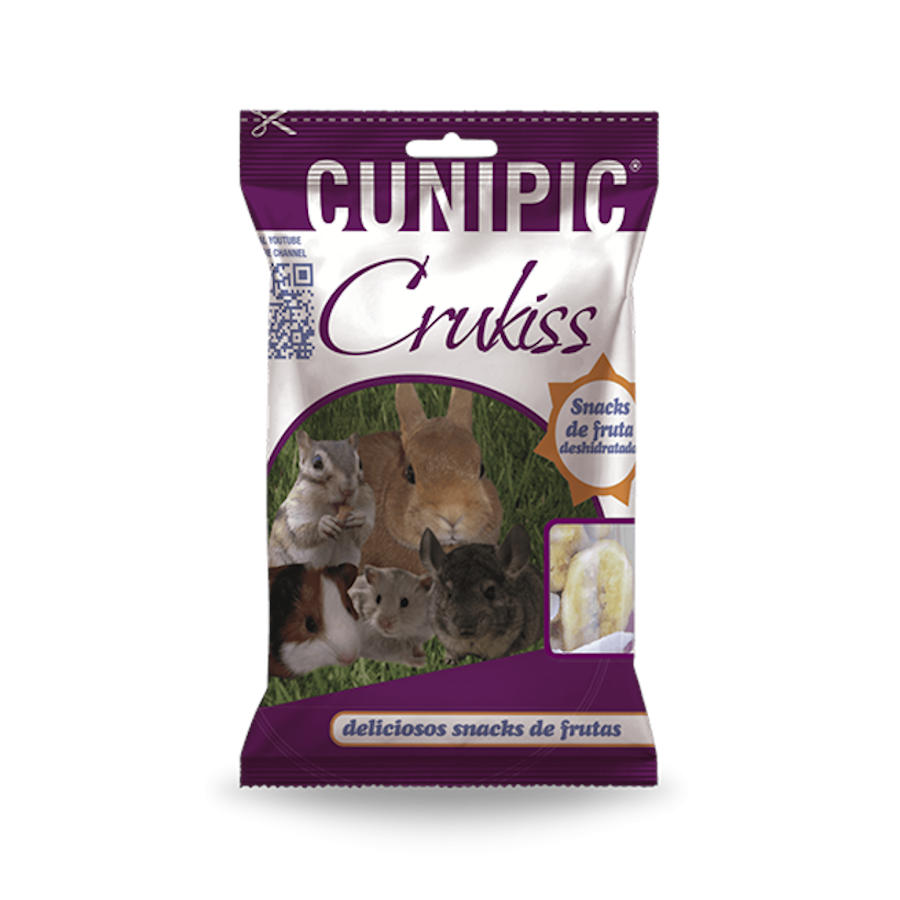 0.1 KG 0.1 KG Cunipic Crukiss Futra desidratada para roedores