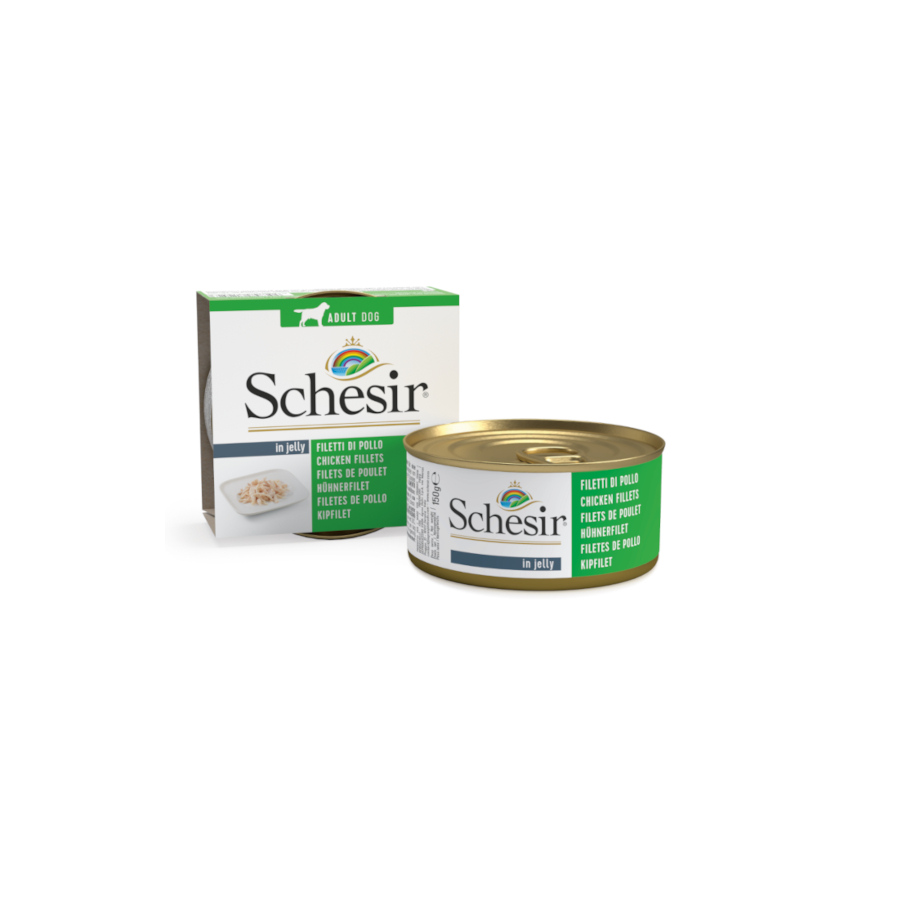 1.8 kg Schesir Adult Frango lata para cães