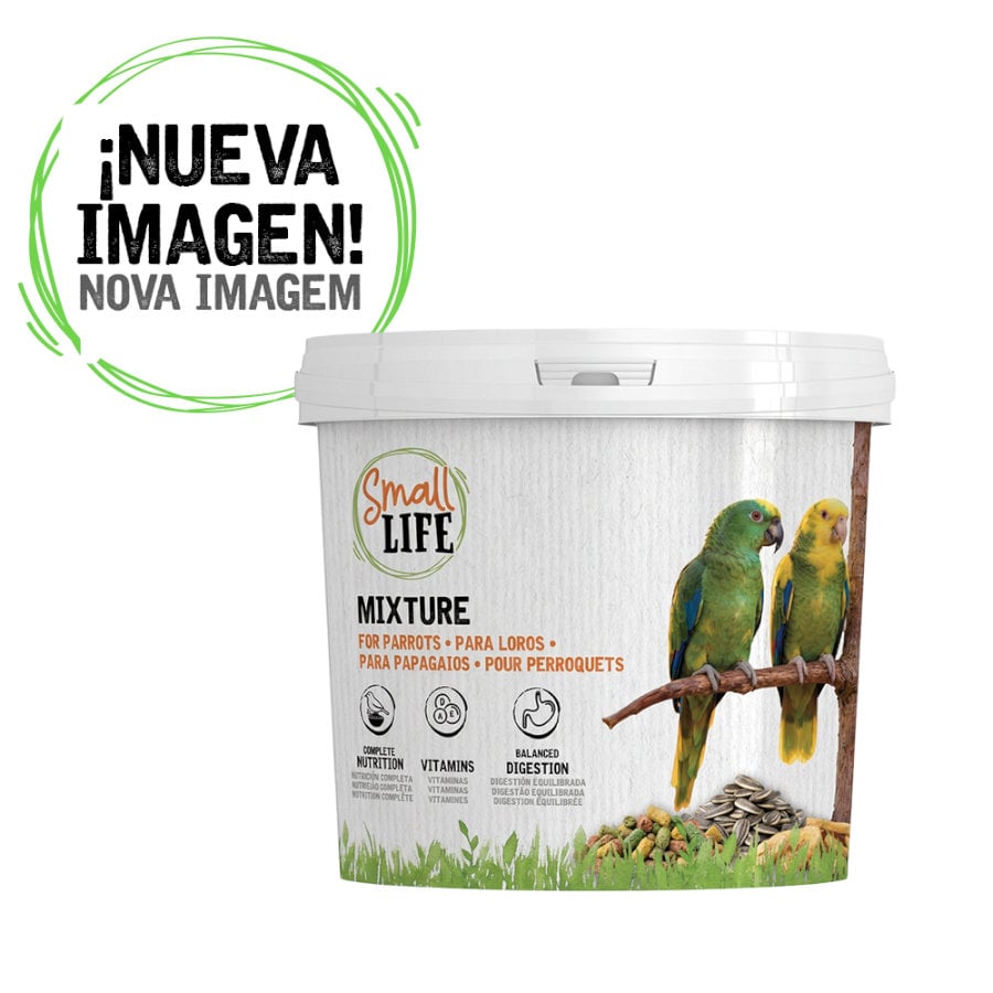 2.8 kg Small Life Mixtura Cubos para papagaios