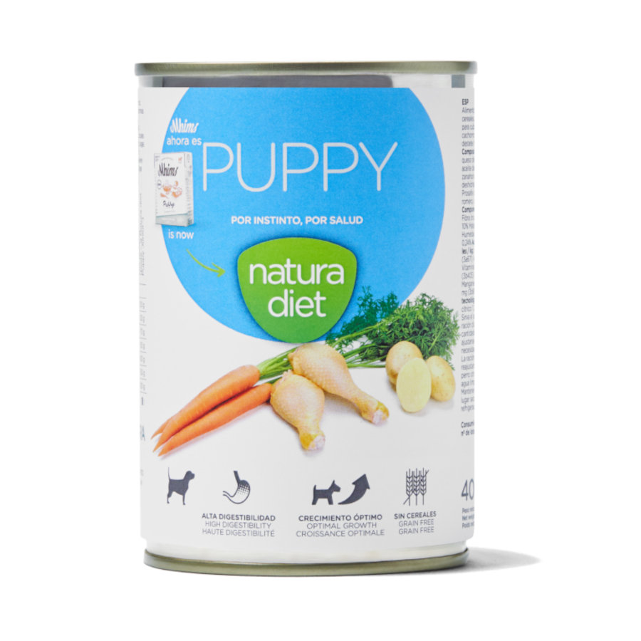 12 latas x 400 g Natura Diet pacote de alimento húmido puppy Pack poupança!