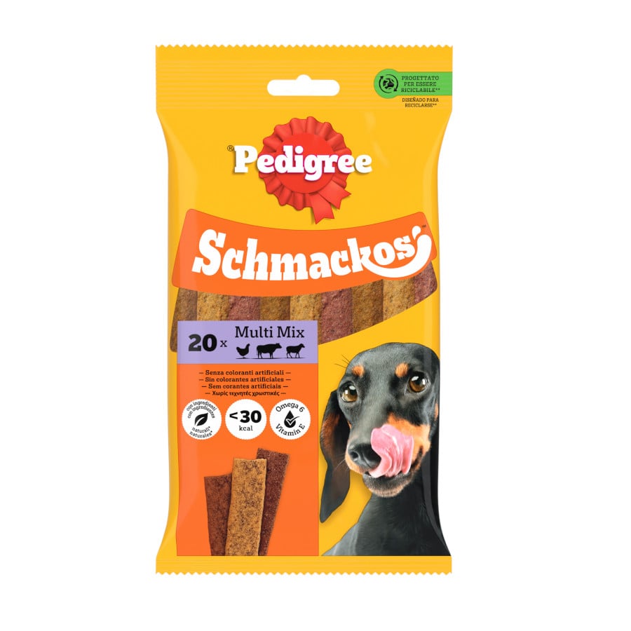 0.144 KG 155 g Pedigree Tasty Mini Snacks Sabor Boi e Ave para Cães