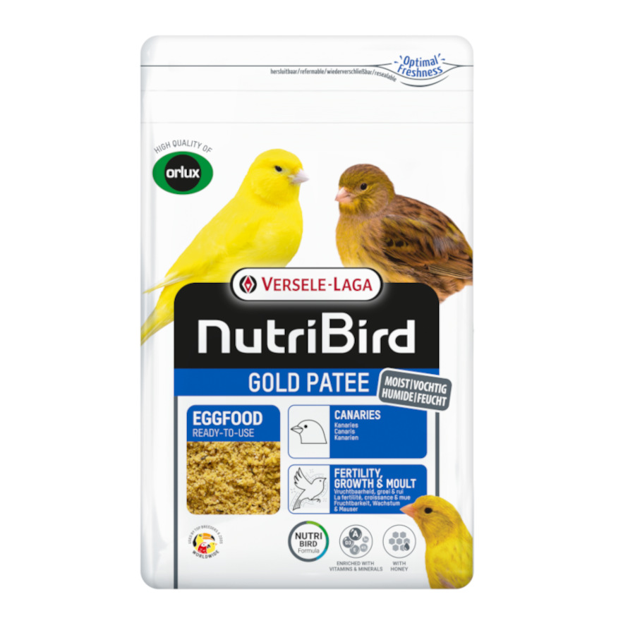 1.024 KG NutriBird Gold Pasta de ovo Patee para canários