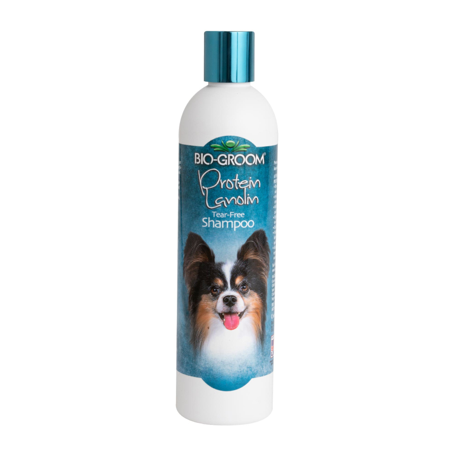 0.355 L Bio-Groom Protein Lanolin Champô para cães