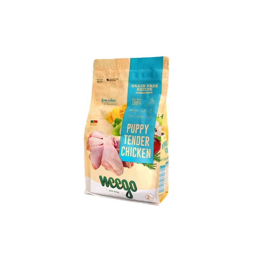 10 KG Weego Grain Free Puppy Tender Frango ração para cachorros