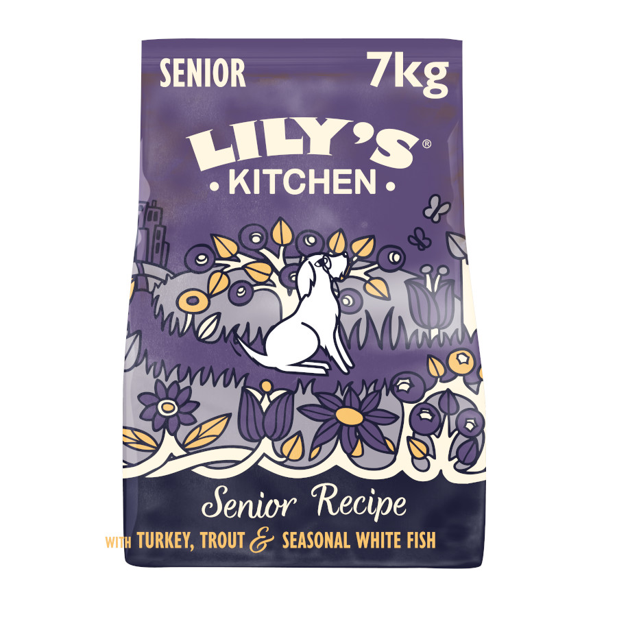Lily's Kitchen Adult +8 Pure e Truta ração para cães