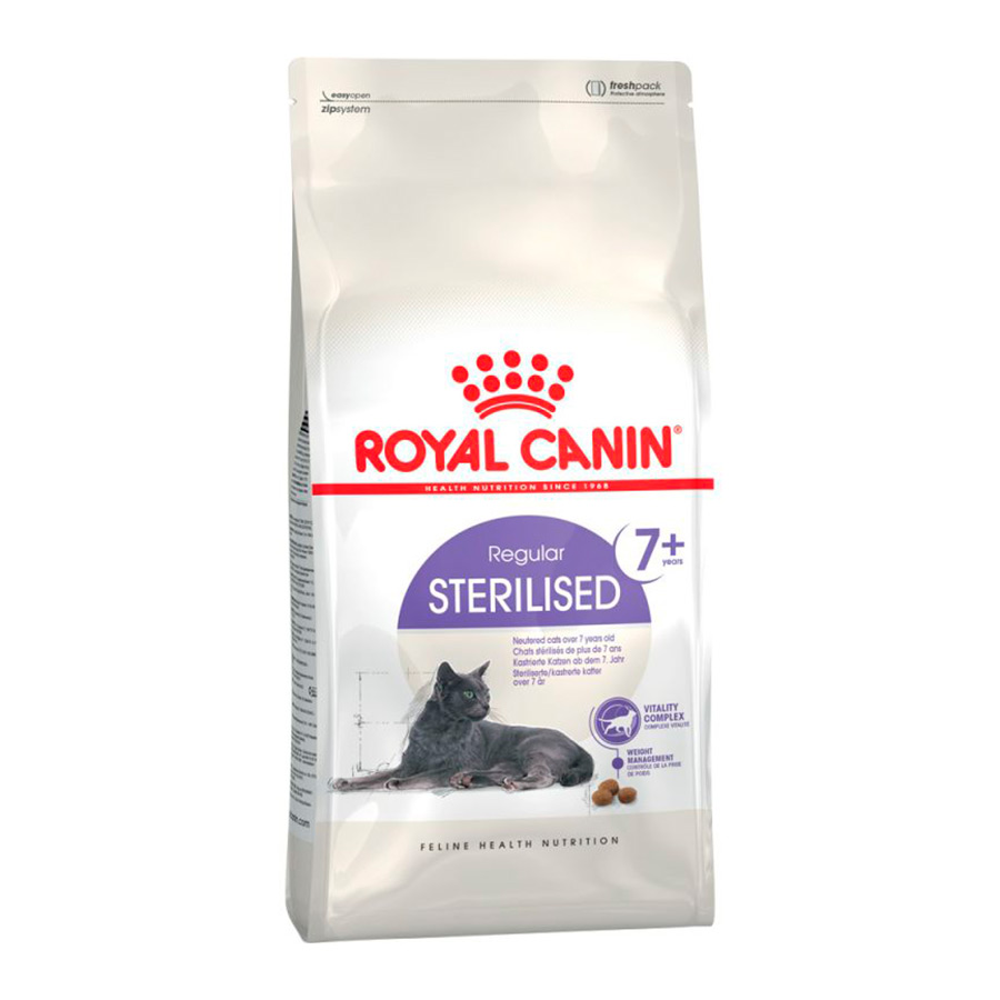 Royal Canin Adult +7 Regular Sterilised ração para gatos , , large image number null