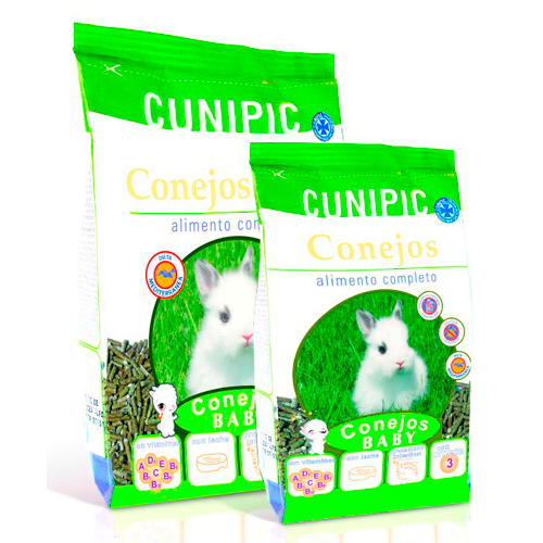 Cunipic Alimento completo para coelhos Baby