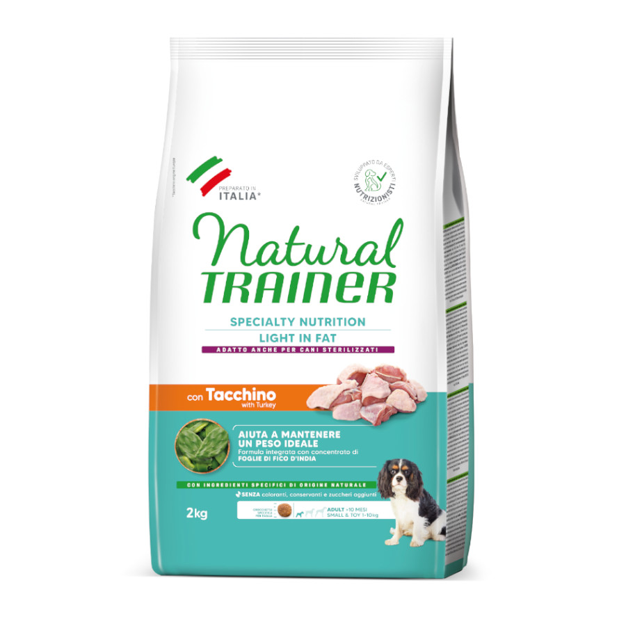 2 KG 2 kg Natural Trainer Adult Small&Toy Ideal Weight Carne ração para cães