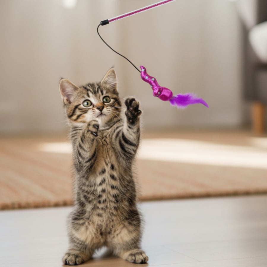 Tootoy! Kitten Vara cobra para gatinhos