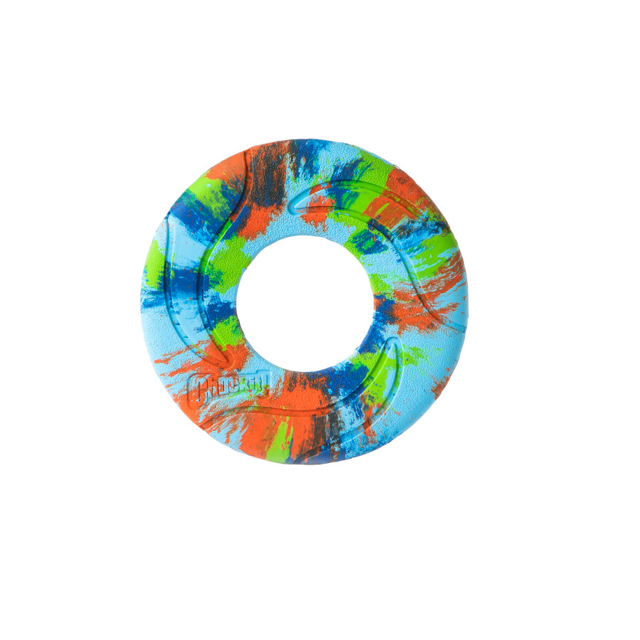 Chuckit! Frisbee de borracha colorido para cães
