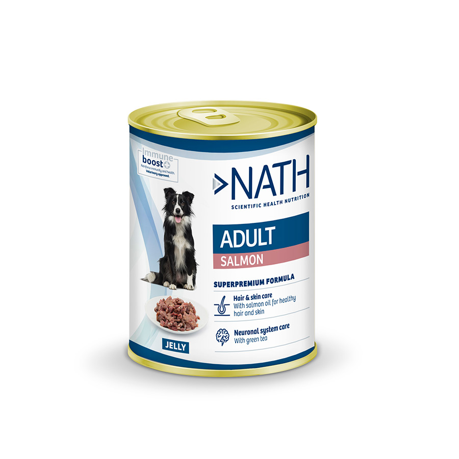 Nath Adult Salmão em Geleia para cães, , large image number null