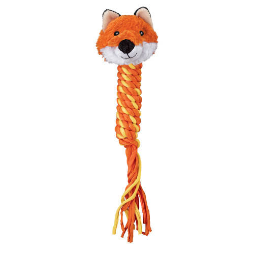 Kong Winder Fox con cuerda juguete para perros image number null