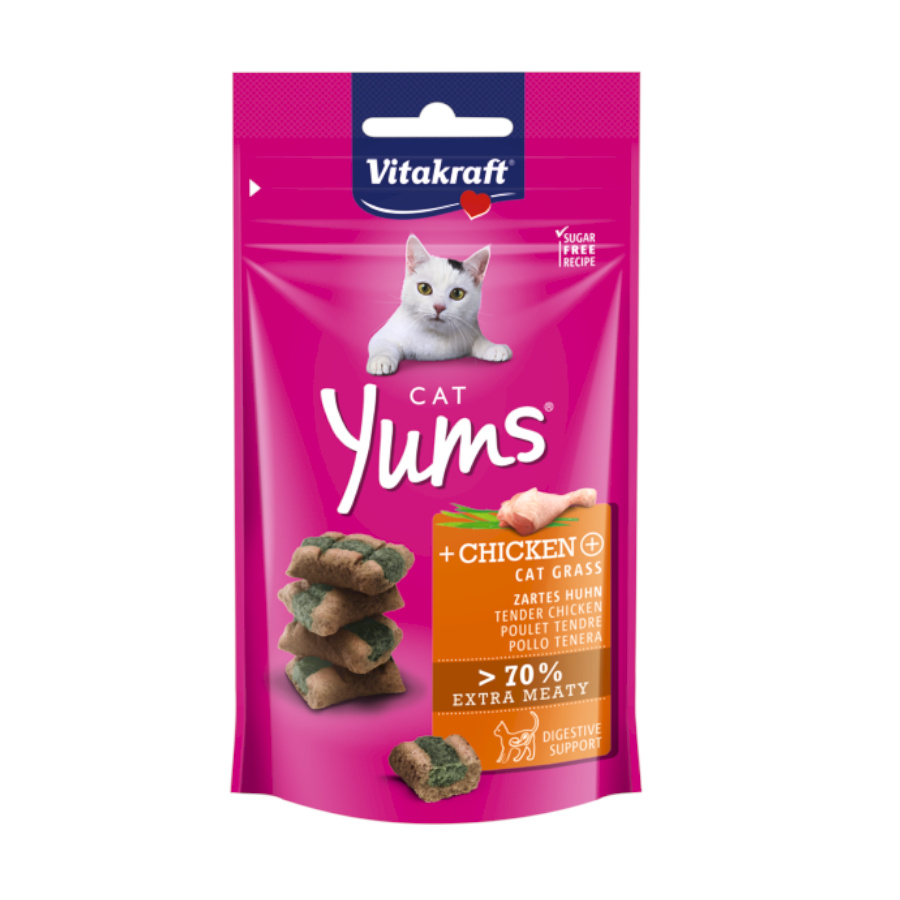 0.24 kg Vitakraft Biscoitos Cat Yums Frango