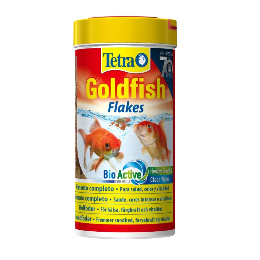 Tetra Goldfish Escamas para peixes