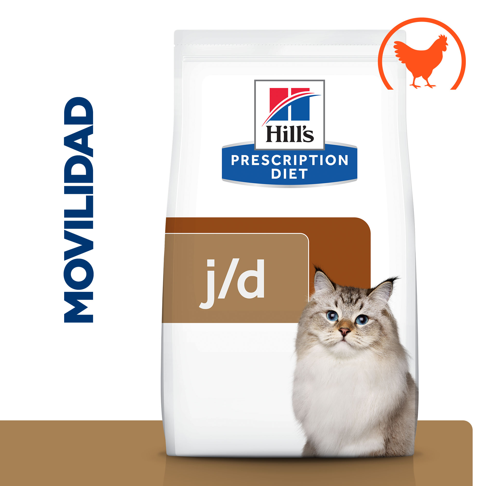 1.5 kg Hill's Prescription Diet Joint Care Frango ração para gatos