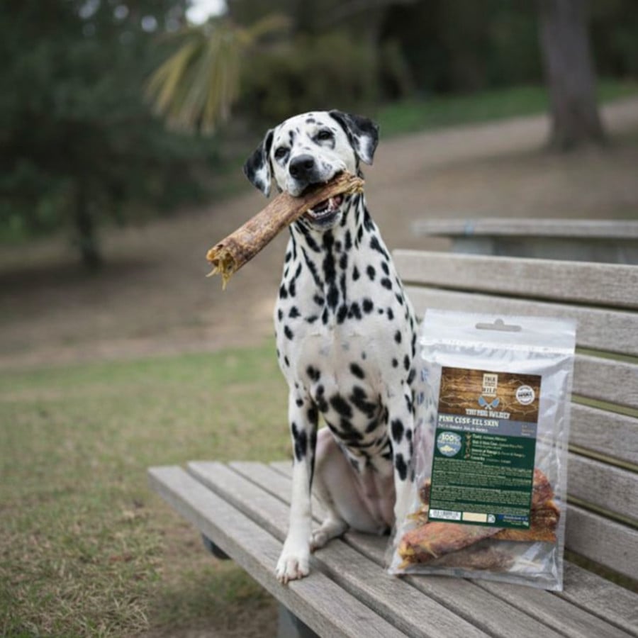 70 g. True Origins Piel Rosada Snack para perros