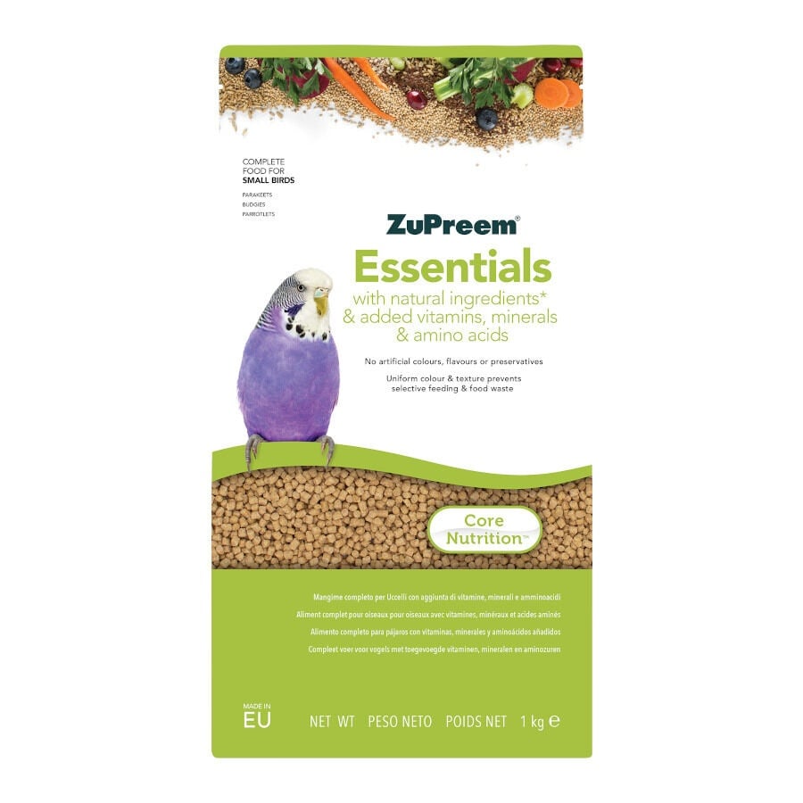 ZuPreem Essentials Small Ração para pássaros pequenos