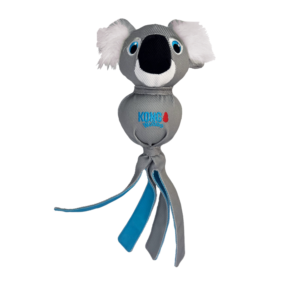 Kong Wubba Zoo Koala Peluche com som para cães