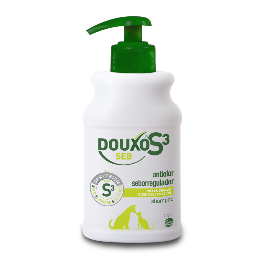 Douxo S3 Seb Shampoo Pele Oleosa para cães e gatos