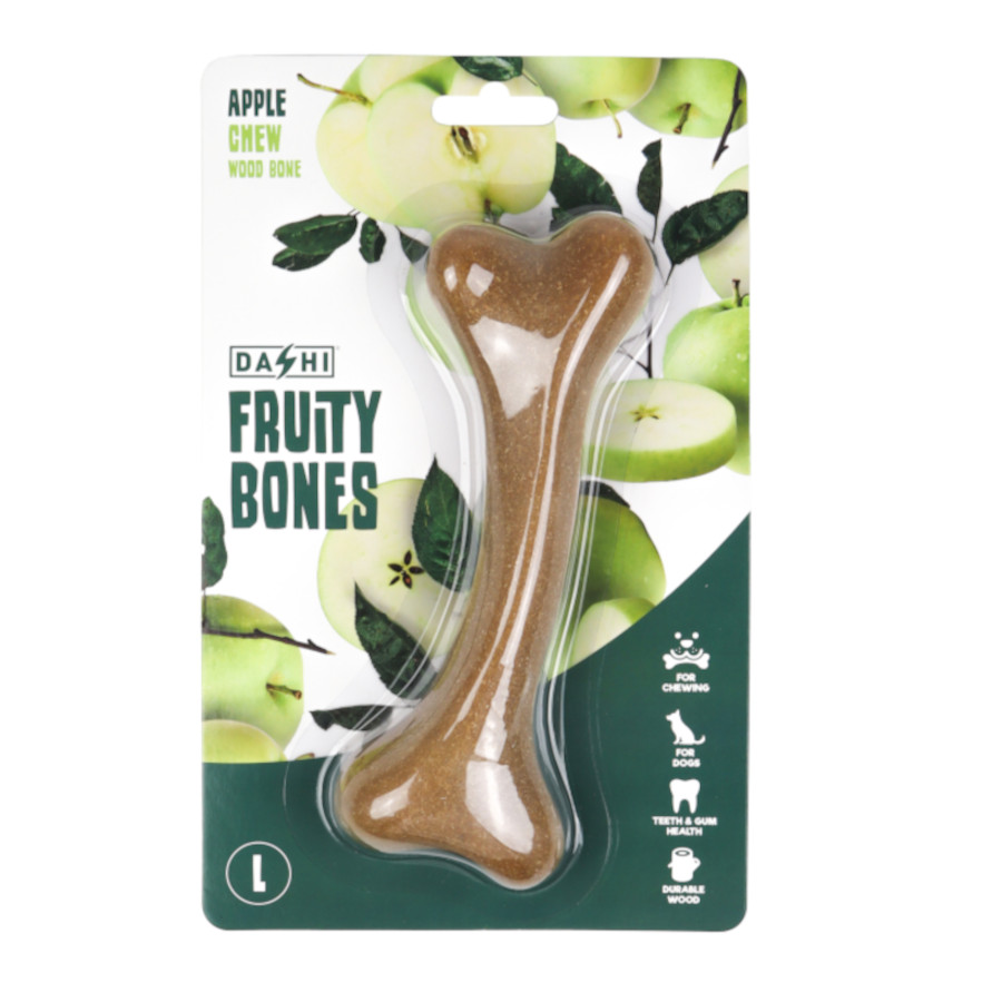 0.088 KG Dashi Fruity Bone Manzana Hueso mordedor para perros