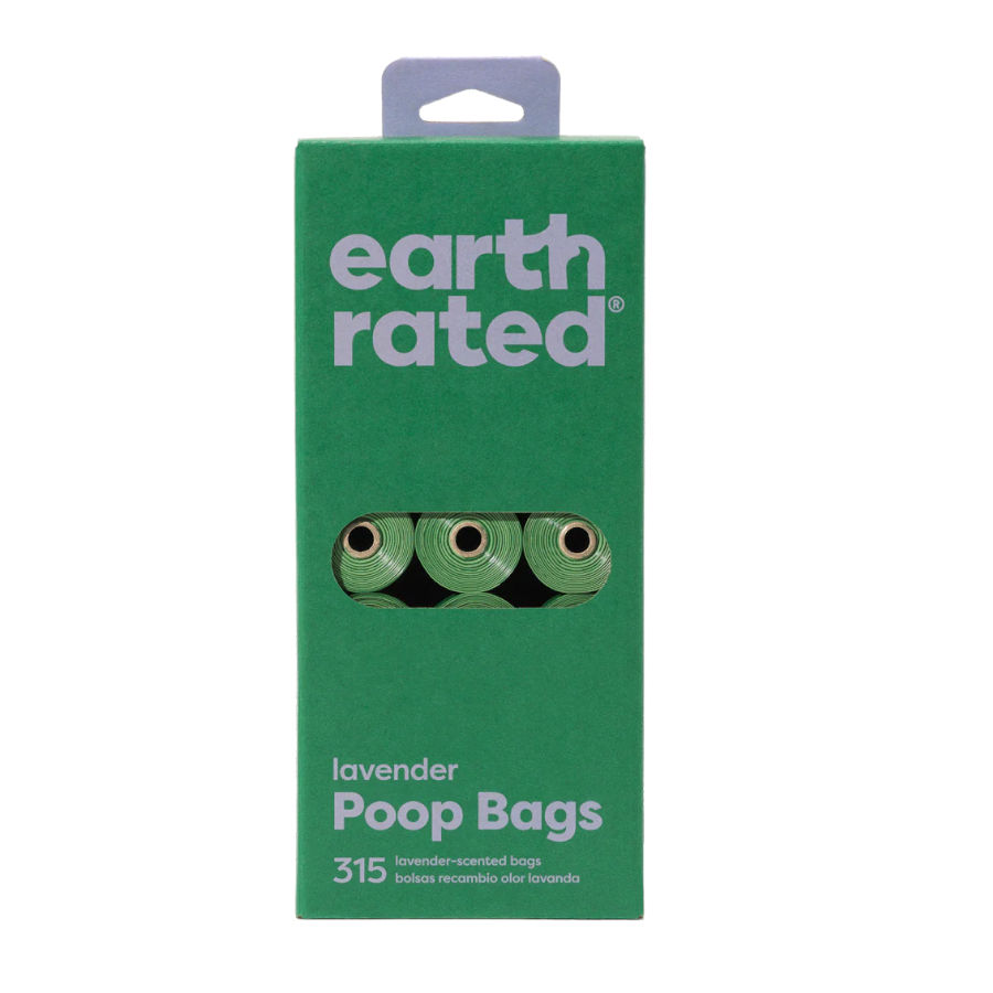315 UN Earth Rated Sacos de Recarga de Lavanda para fezes de cão