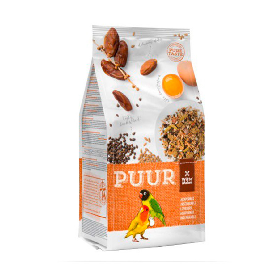 0.75 KG Witte Molen Puur Comida para agapornis