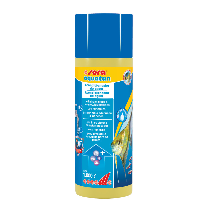 0.25 L Sera Aquatan Condicionador de Água para aquários