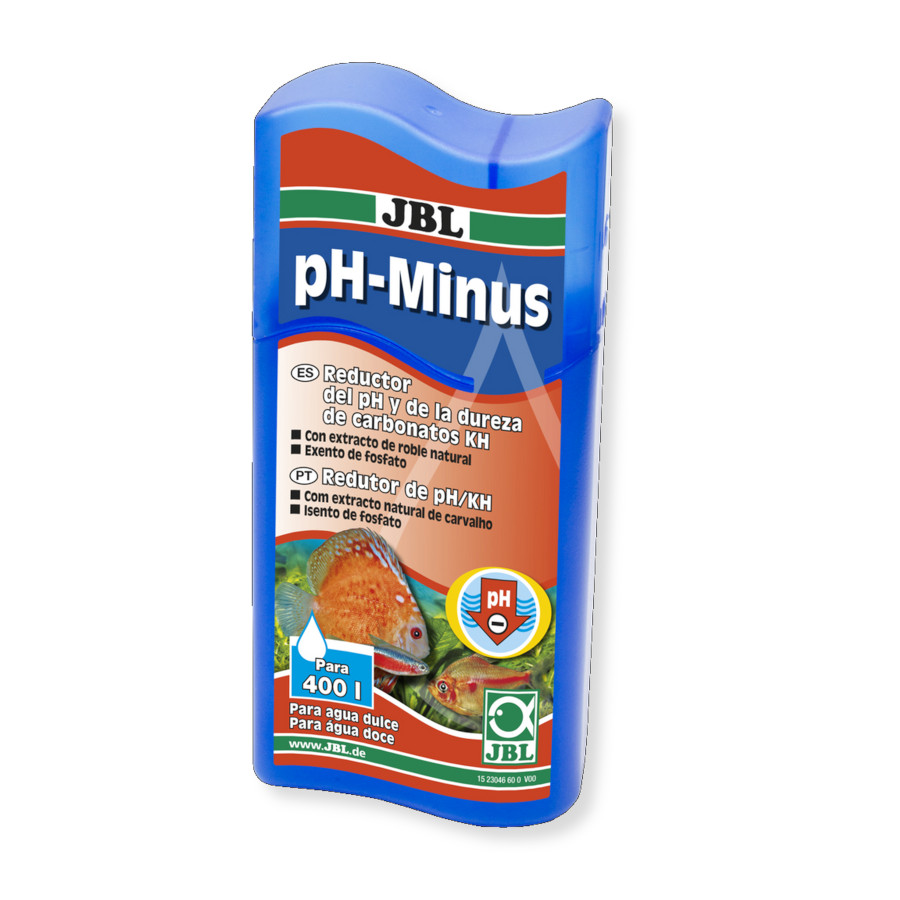 0.1 L JBL pH-Minus Redutor de pH para aquários