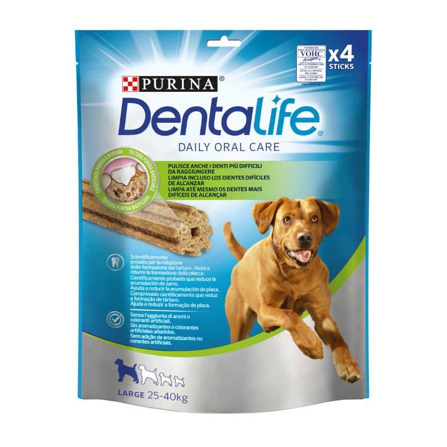 1.272 KG Dentalife Snacks Dentários para cães de raça grande