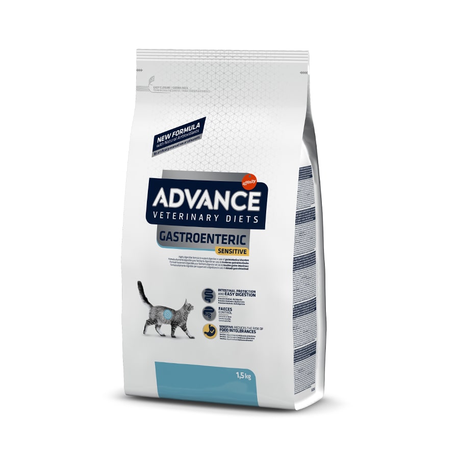 2.75 kg Advance Veterinary Diets Feline Gastroenteric Sensitive ração para gatos